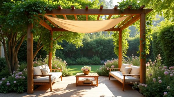 Choisissez la toile idéale pour votre pergola