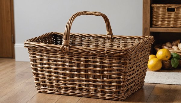 Les avantages du panier osier rectangulaire dans votre maison