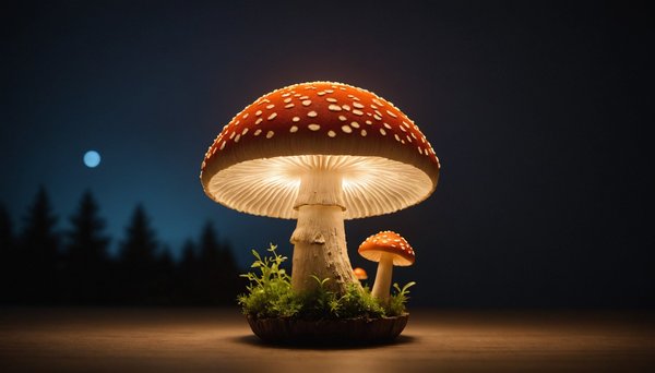 Transformez votre espace avec une veilleuse champignon relaxante