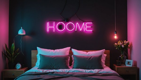 Les meilleures idées pour une déco maison avec des néons sur mesure